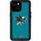 NHL San Jose Sharks Solid Background iPhone 15 Waterproof Case